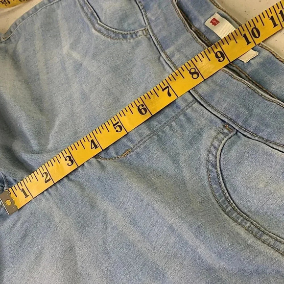 Levi's Stretchy Skinny Legging Blue Jeans Girl Size 16R Pull On - Picture 8 of 14